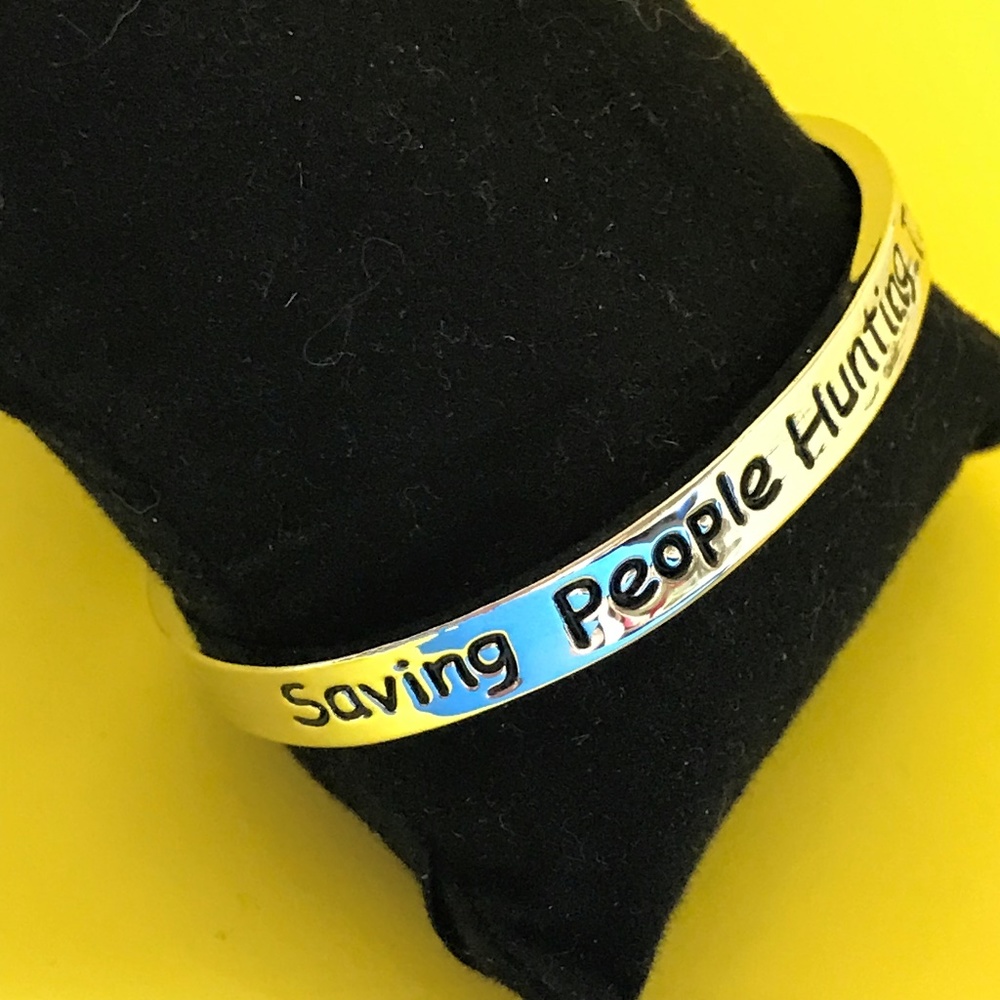 Supernatural Saving People Hunting Things Bracelet